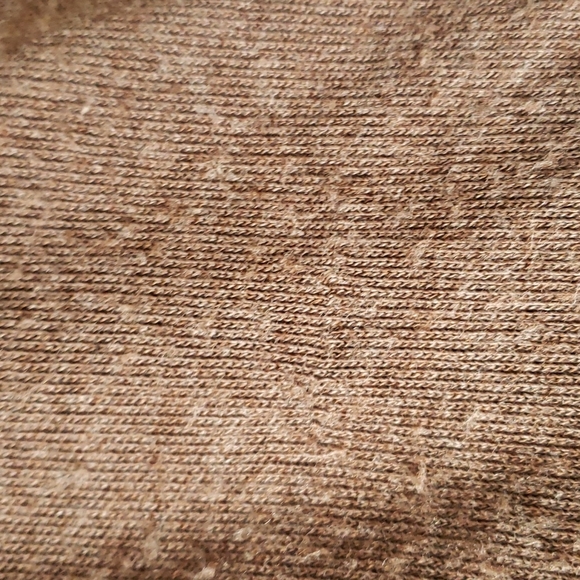 Vintage Jantzen cocoa brown collegiate academia style vneck sweater Size XL - Picture 3 of 6